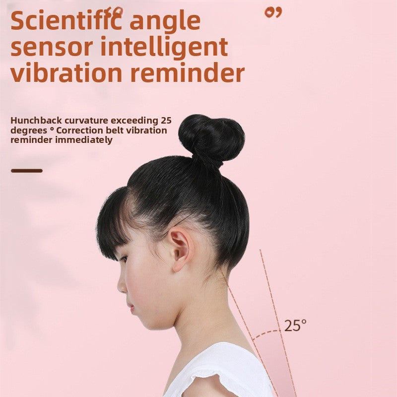 Posture Corrector with Vibration and LCD for Children