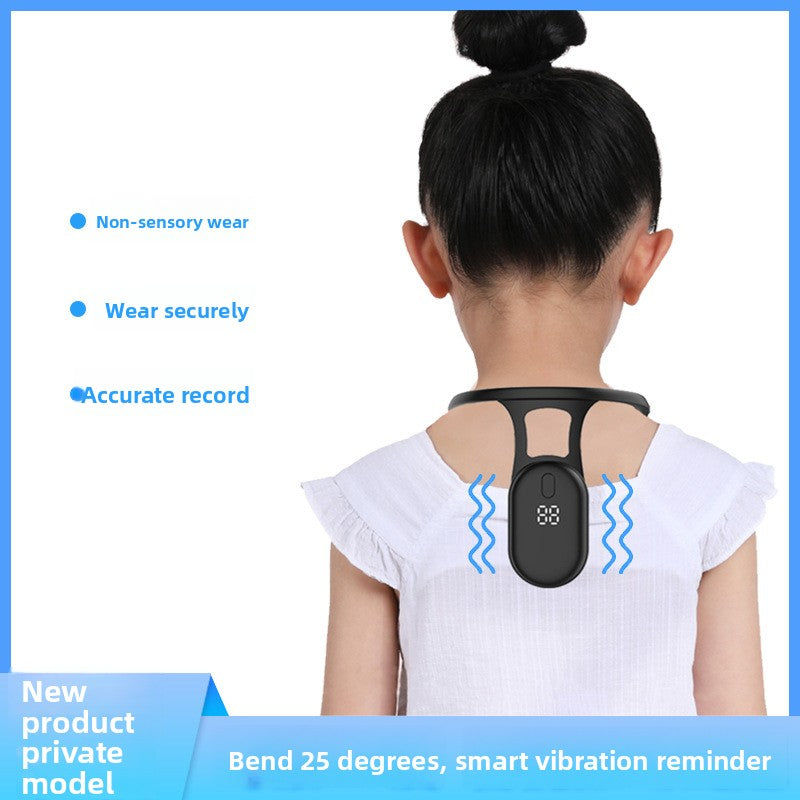 Posture Corrector with Vibration and LCD for Children